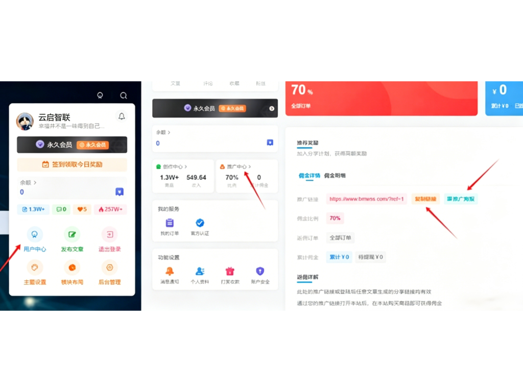 开通云启智联VIP会员，尊享全站资源免费下载，享70%的推广提成！！【限时五折优惠】-云启智联