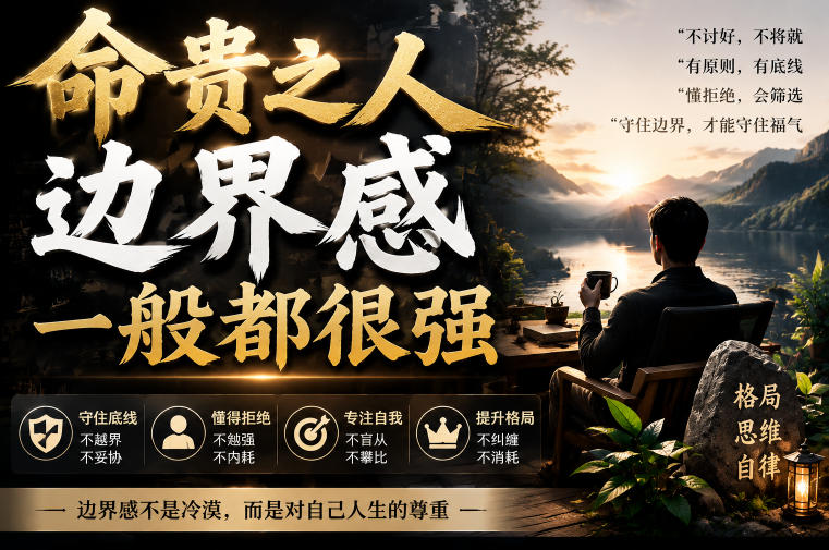 付费文章：命贵之人，边界感一般都很强-云启智联
