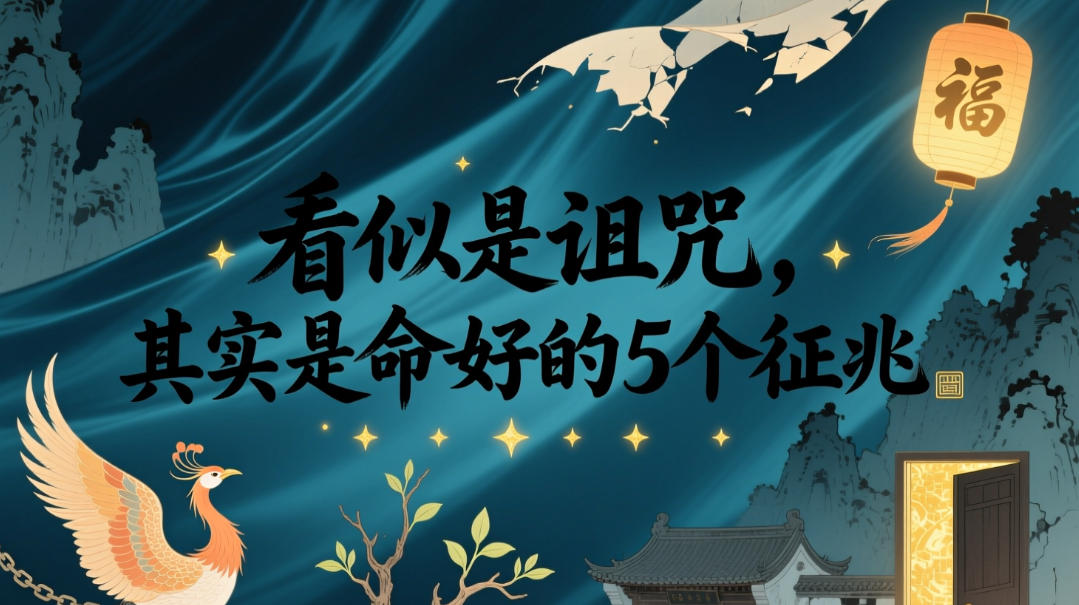 付费文章：看似是诅咒，其实是命好的5个征兆-云启智联