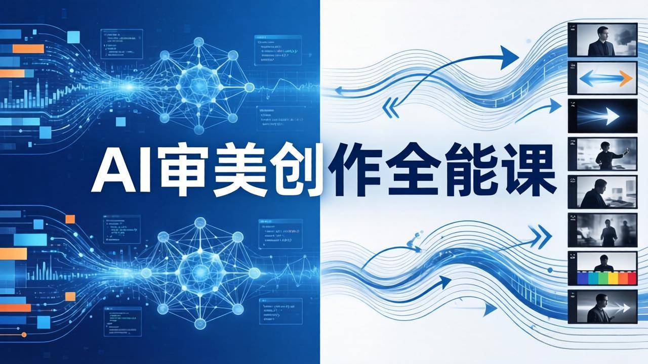 AI审美创作全能课-更新0706：MJ+Seedance+模型训练+影视分镜+编剧，一站式掌握AI艺术创作-云启智联