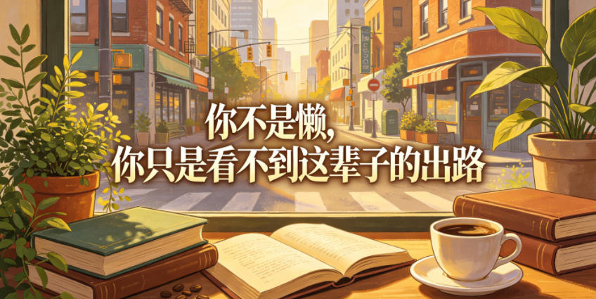 付费文章：你不是懒，你只是看不到这辈子的出路-云启智联