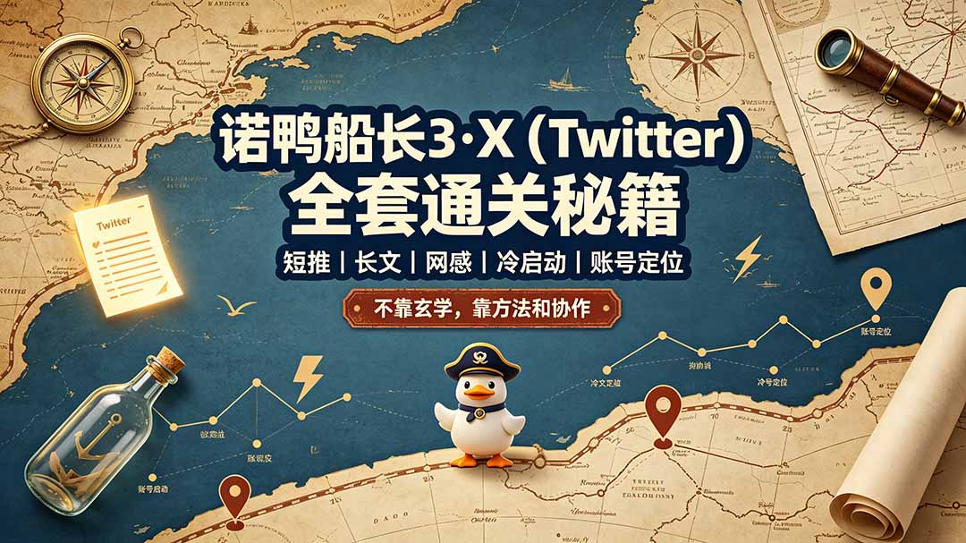 诺鸭船长3·X(Twitter-云启智联