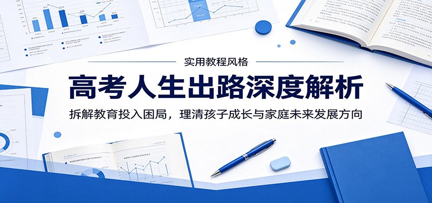 高考人生出路深度解析：拆解教育投入困局，理清孩子成长与家庭未来发展方向-云启智联