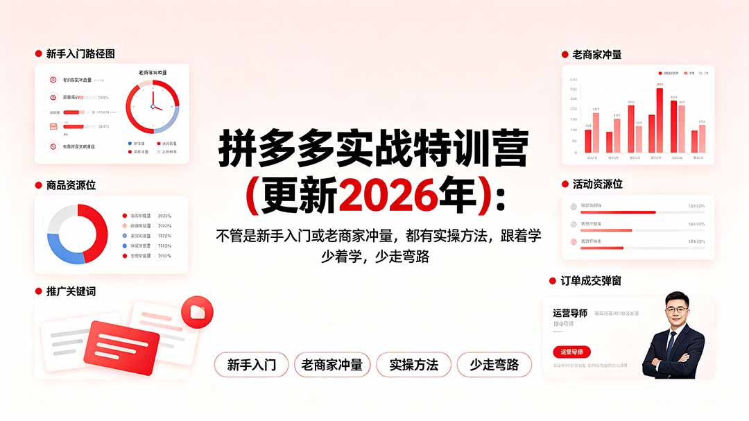 拼多多实战特训营(更新2026年-云启智联
