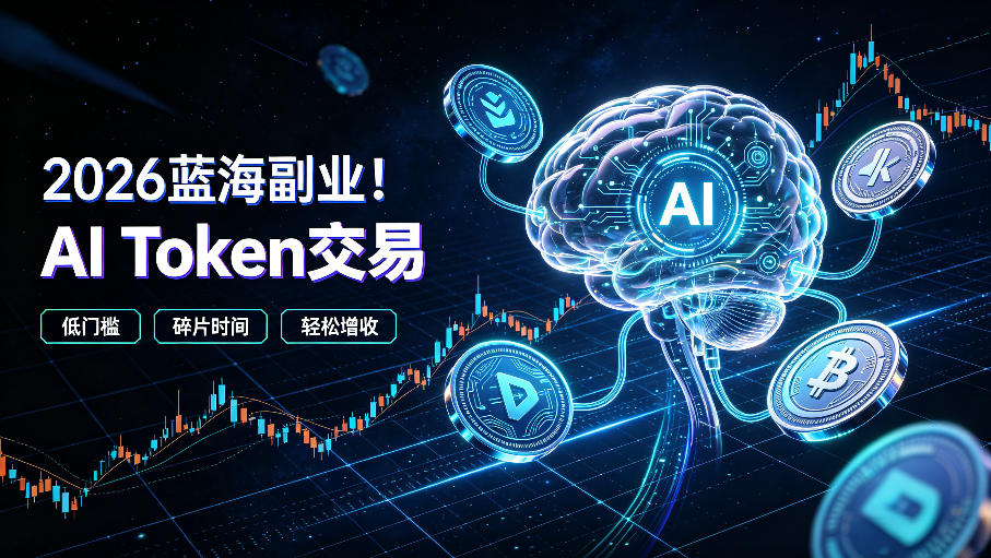 2026全新风口副业｜AI智能Token交易，空闲时间轻松 賺 收益，无需全天盯盘【揭秘】-云启智联
