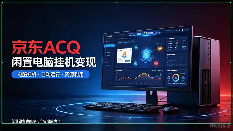 京东ACQ是什么?闲置电脑挂机采集项目拆解-云启智联