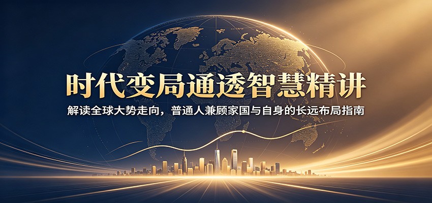 时代变局通透智慧精讲：解读全球大势走向，普通人兼顾家国与自身的长远布局指南-云启智联