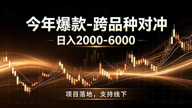 全新跨品种对冲模式上线！日稳定盈利 2000-6000，合规长久可批量放大-云启智联