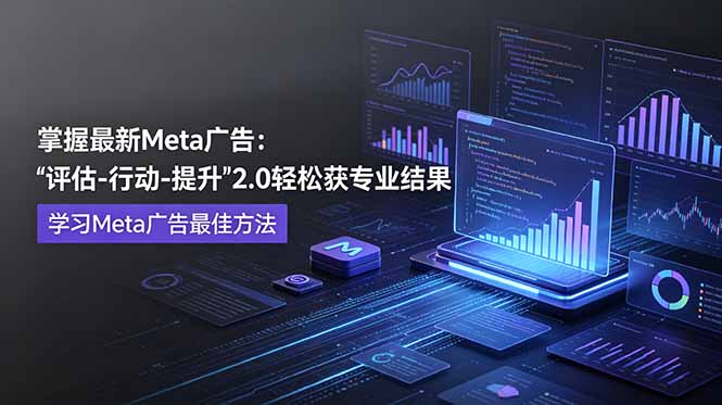 掌握最新的Meta广告，通过“评估-行动-提升”2.0版本轻松获得专业级结果。学习目前学习Meta广告的最佳方法-云启智联