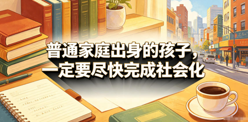 付费文章：普通家庭出身的孩子，一定要尽快完成社会化-云启智联