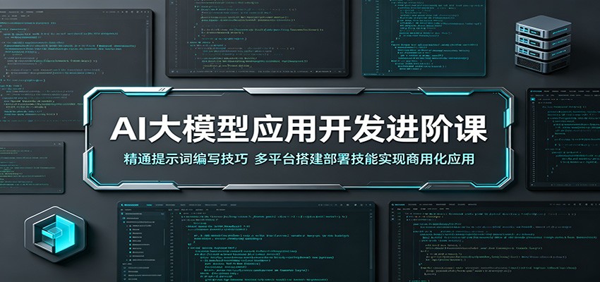 AI大模型应用开发进阶课：精通提示词编写技巧，多平台搭建部署技能实现商用化应用-云启智联