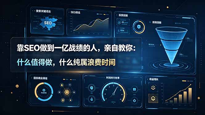 靠SEO做到一亿战绩的人，亲自教你：什么值得做，什么纯属浪费时间【原创双语字幕】-云启智联