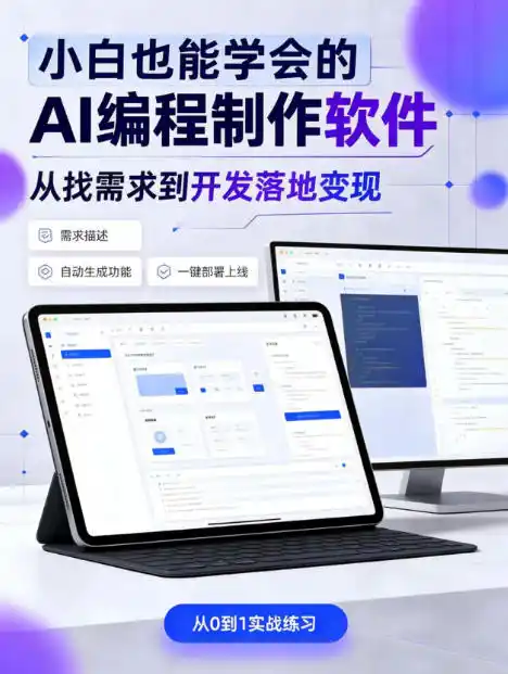 手把手教会你ai编程制作软件到变现全路径，零基础小白轻松上手，从找需求到开发落地变现【揭秘】-云启智联