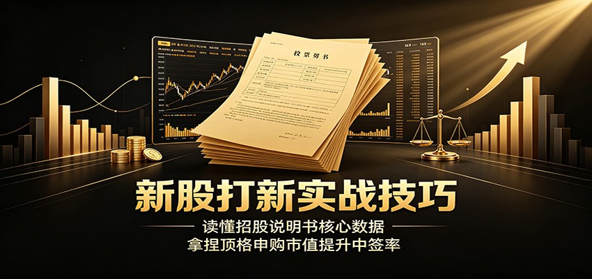 新股打新实战技巧：读懂招股说明书核心数据，拿捏顶格申购市值提升中签率-云启智联
