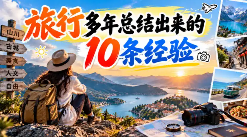 付费文章：旅行多年总结出来的10条经验-云启智联