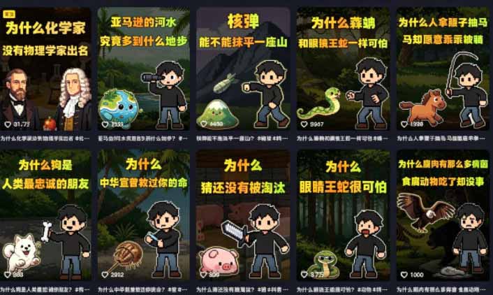 卡通类科普内容制作速成课，兼具专业性与趣味性，低门槛入局持续产出稳拿平台伙伴计划+精选独家收益-云启智联