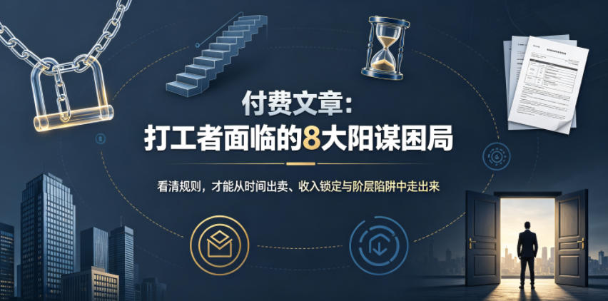 付费文章：打工者面临的8大阳谋困局-云启智联