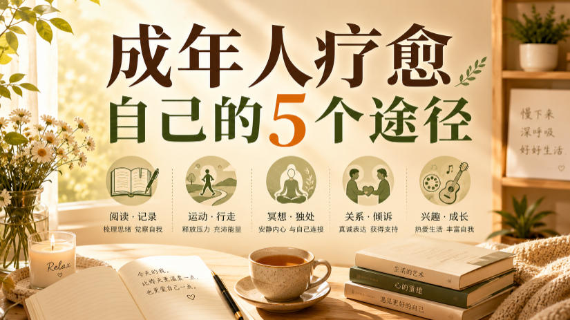 付费文章：成年人疗愈自己的5个途径-云启智联