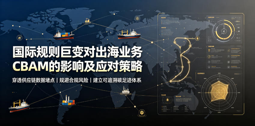 国际规则巨变对出海业务CBAM的影响及应对策略，帮助企业穿透供应链数据堵点，规避合规风险-云启智联