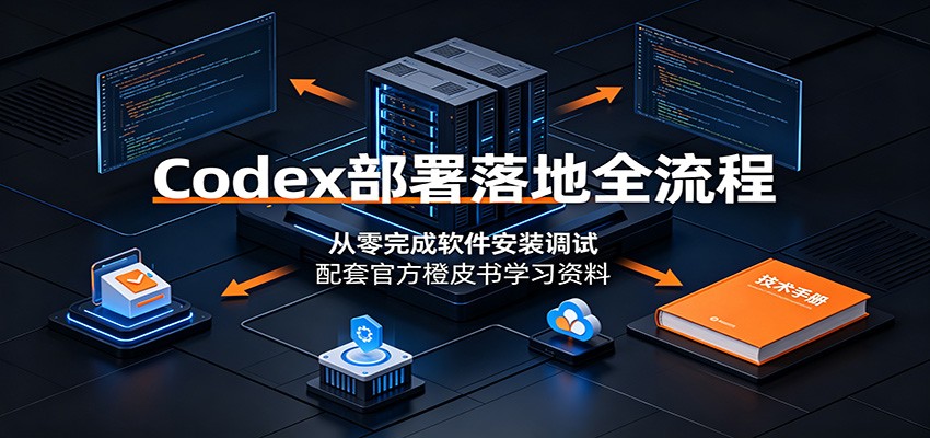 Codex部署落地全流程：从零完成软件安装调试，配套官方橙皮书学习资料-云启智联
