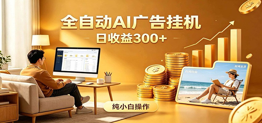 AI风口项目，全程解放双手，后台自动运行赚取收益，每天稳定收益300+-云启智联