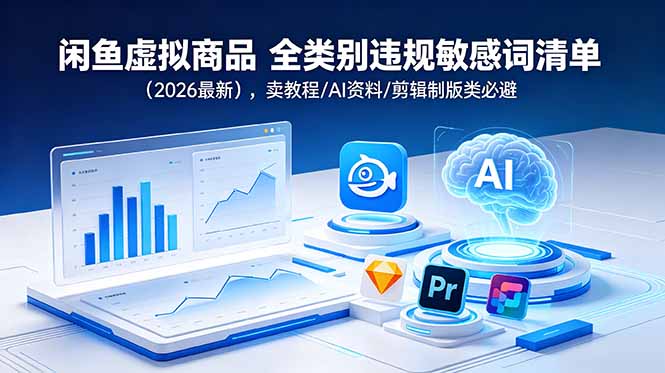 闲鱼虚拟商品 全类别违规敏感词清单(2026最新-云启智联