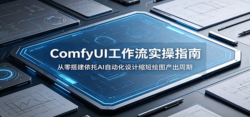 ComfyUI 工作流实操指南:从零搭建依托AI自动化设计缩短绘图产出周期-云启智联