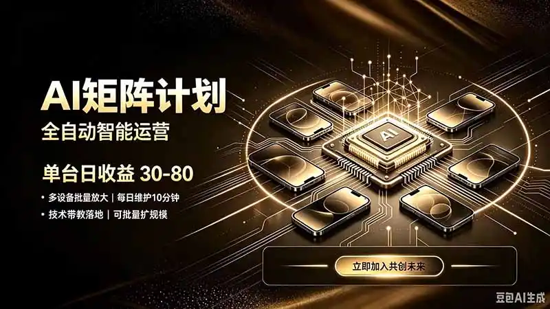 AI智能对话，矩阵规模化创业，全程技术扶持，长久稳定，日入800+-云启智联