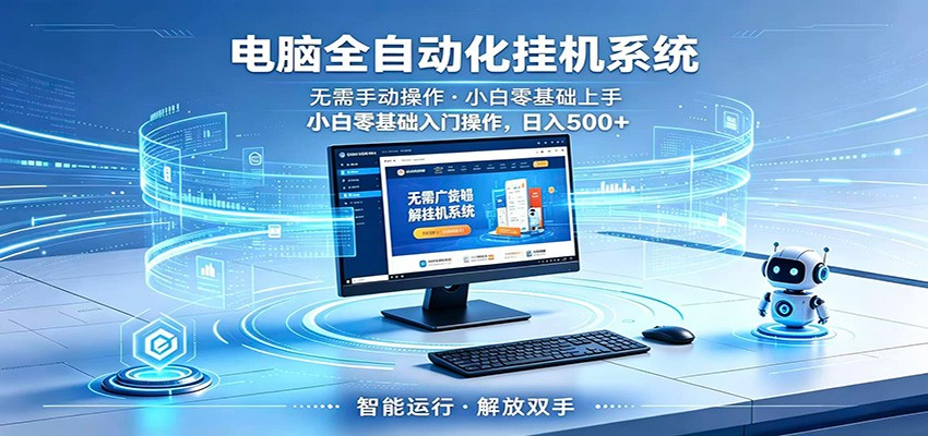 智能广告挂机无需值守，小白上手轻松实现每日增收-云启智联