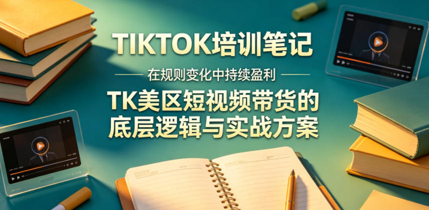 视界跨境TIKTOK4月17培训笔记，在规则变化中持续盈利，TK美区短视频带货的底层逻辑与实战方案【文档】-云启智联